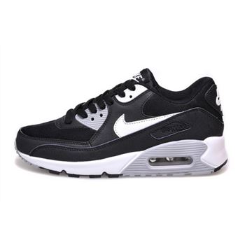 Nike Air Max 90 Womens Shoes Hot New Black White Gray Ireland